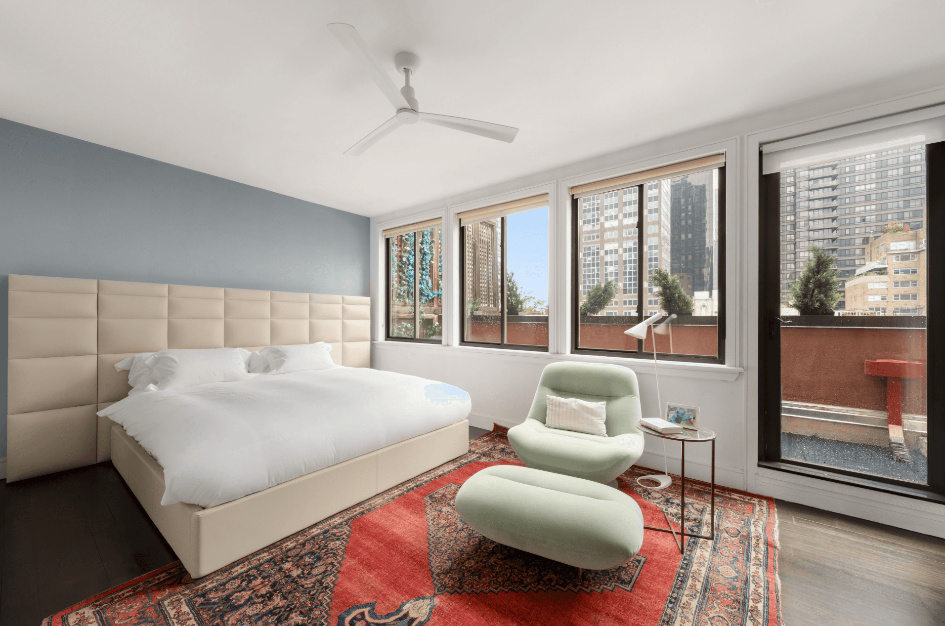 Fully Furnished 1 Bedroom Duplex with Two Private Terraces at The M at Beekman Welcome to The M at Beekman, a unique fusion of pre war charm and contemporary luxury ...