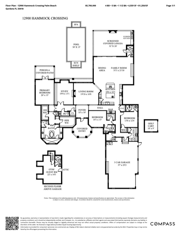 Welcome to 12900 Hammock Crossing, a stunning retreat nestled in the heart of Palm Beach Gardens.