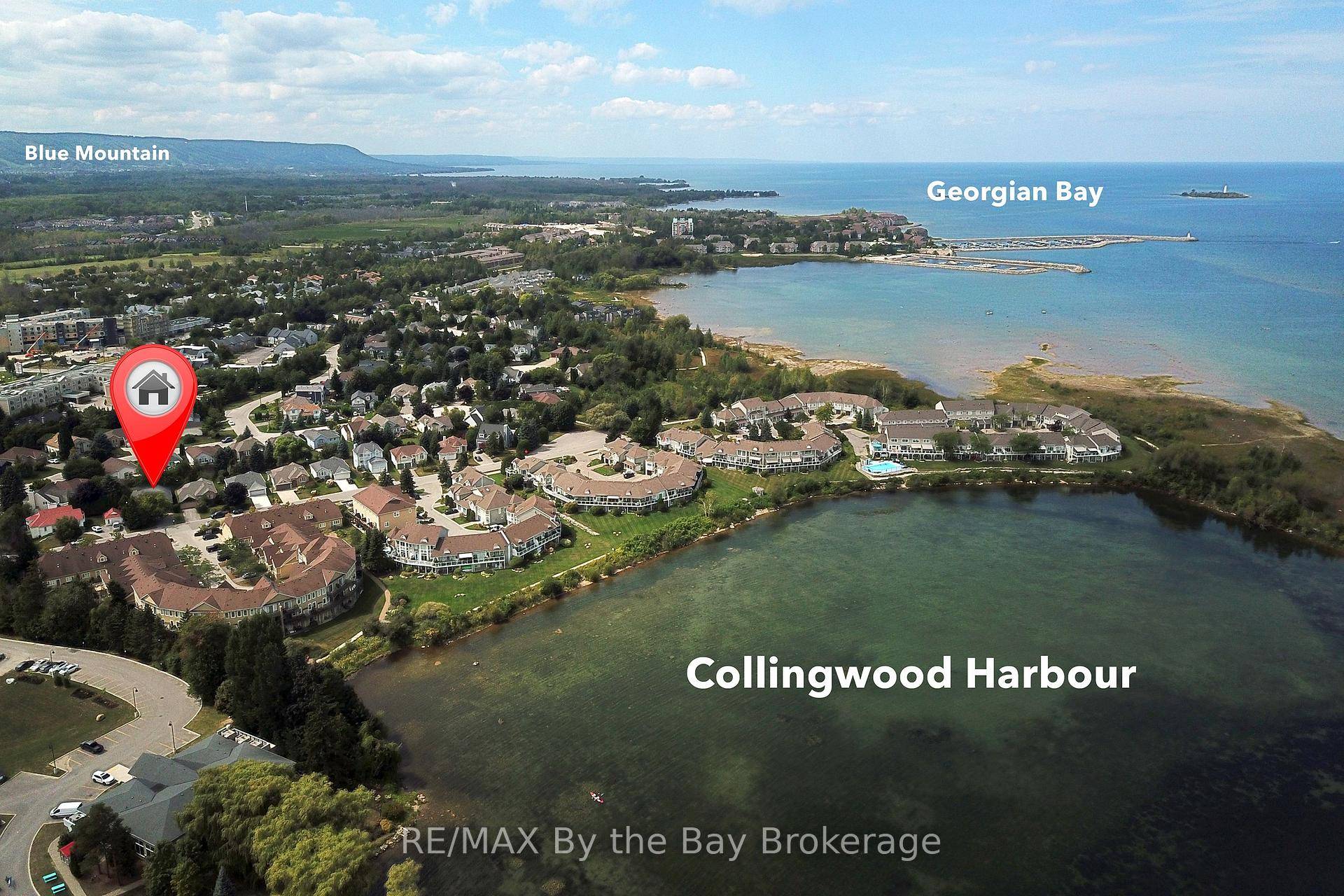 Great location being just a stone's throw from Collingwood Harbour and breathtaking waterfront trail views of the iconic Nottawasaga Lighthouse !