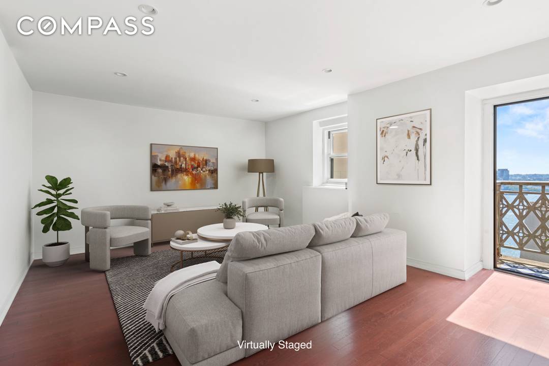 Welcome to Residence 19J at 3 Hanover Square a sun filled and elegantly renovated one bedroom where classic charm meets modern convenience.