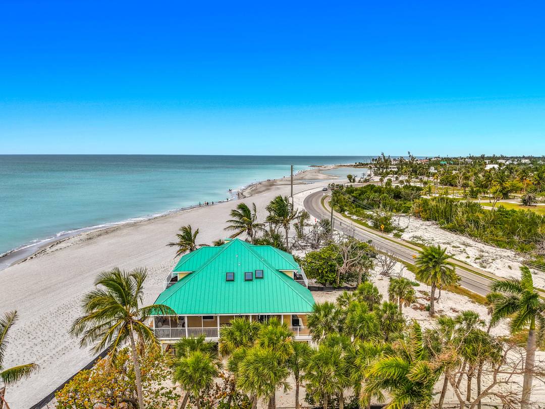 RARE Gulf front opportunity at the very end of Sanibel Island before the Captiva bridge.