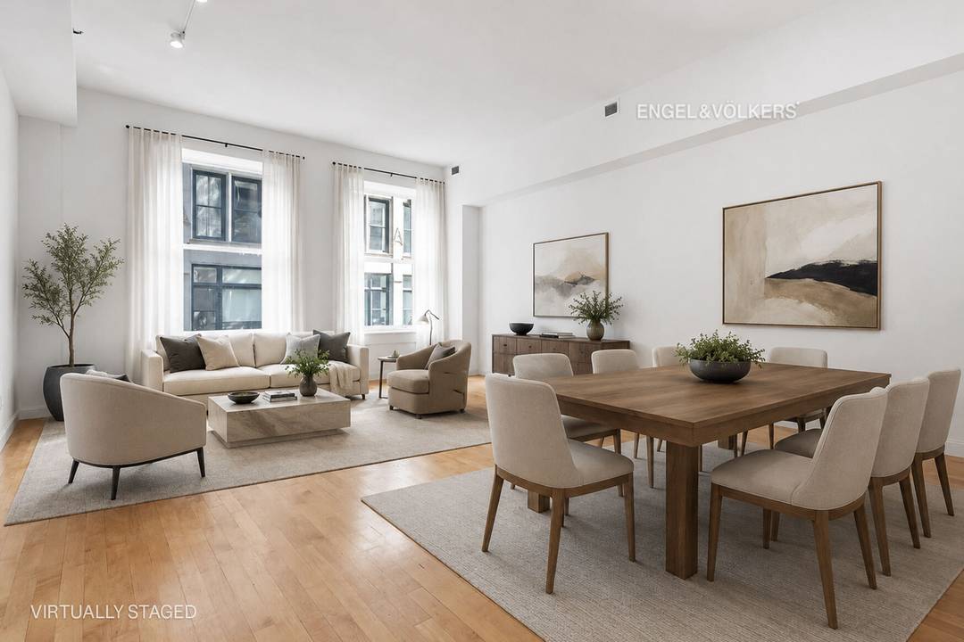 Expansive Gramercy Flatiron Loft with 13 Foot Ceilings and Home Office Located in the historic Bullmoose Condominium, this 2, 555 square foot loft offers three bedrooms, a separate home office ...