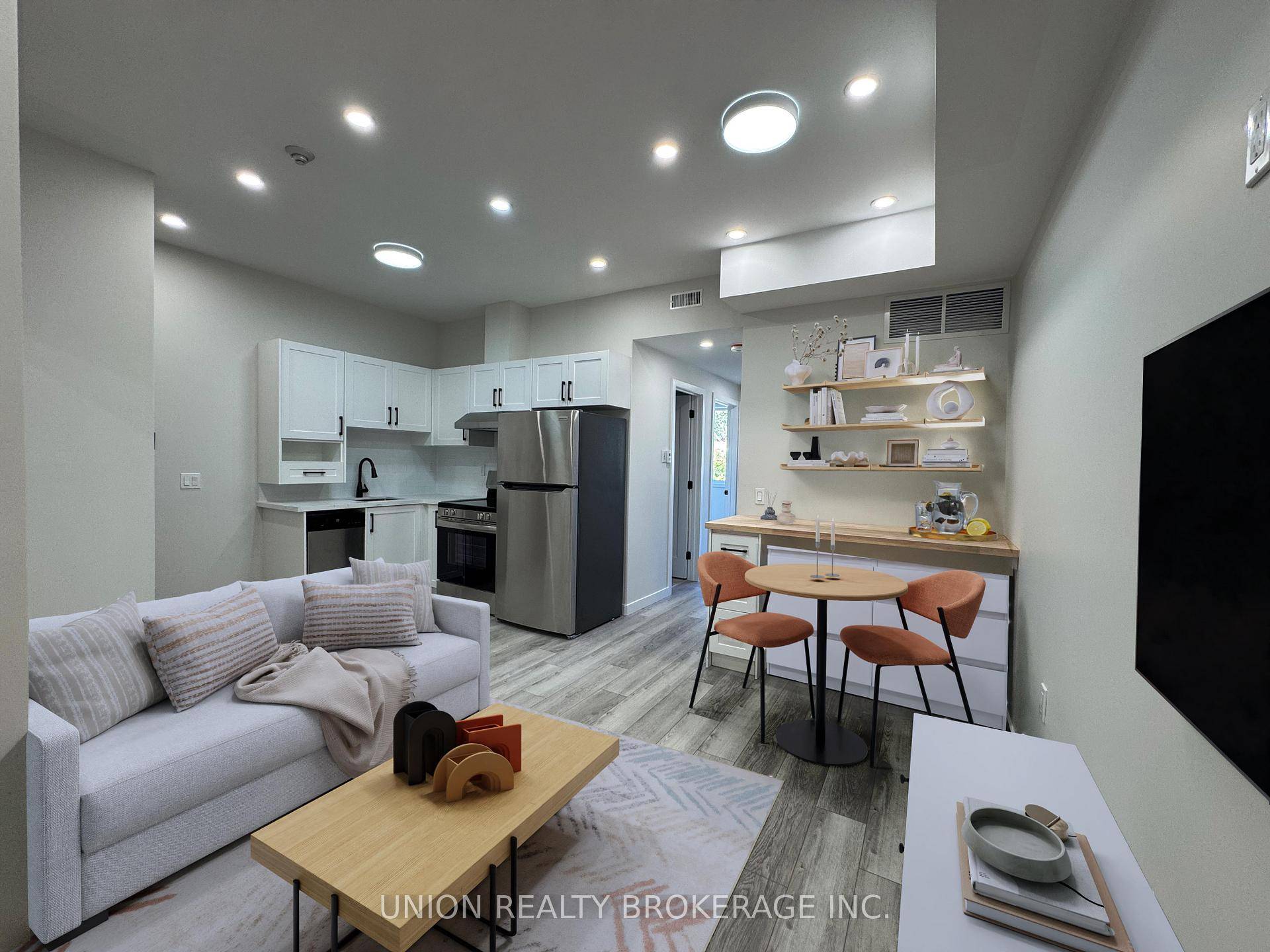 Be the first to live in this brand new, legal to code 2 bedroom, 1 bath top floor suite in the heart of Leslieville !