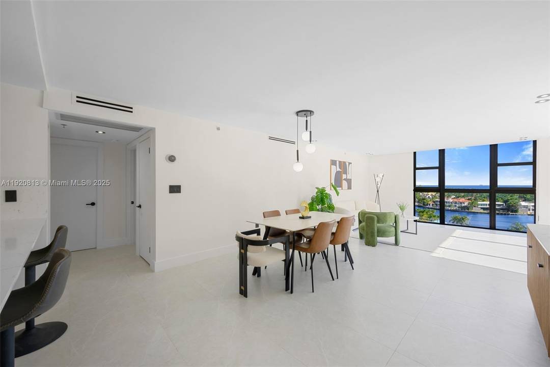 Fully renovated corner 2BD 2BA with stunning direct Ocean, Intracoastal, Marina, and City views.