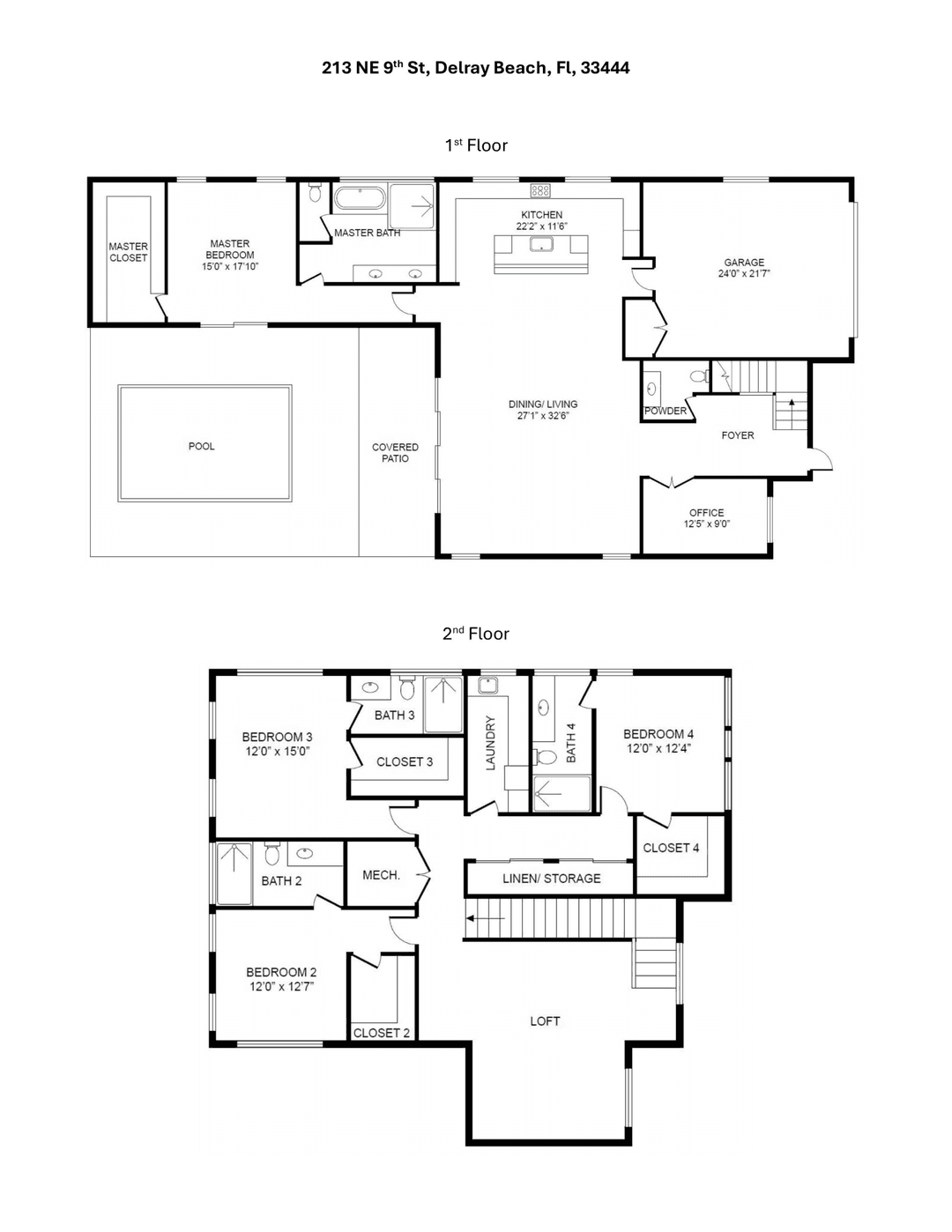 Experience the pinnacle of modern luxury in this new construction Marc Julien residence in downtown Delray Beach.