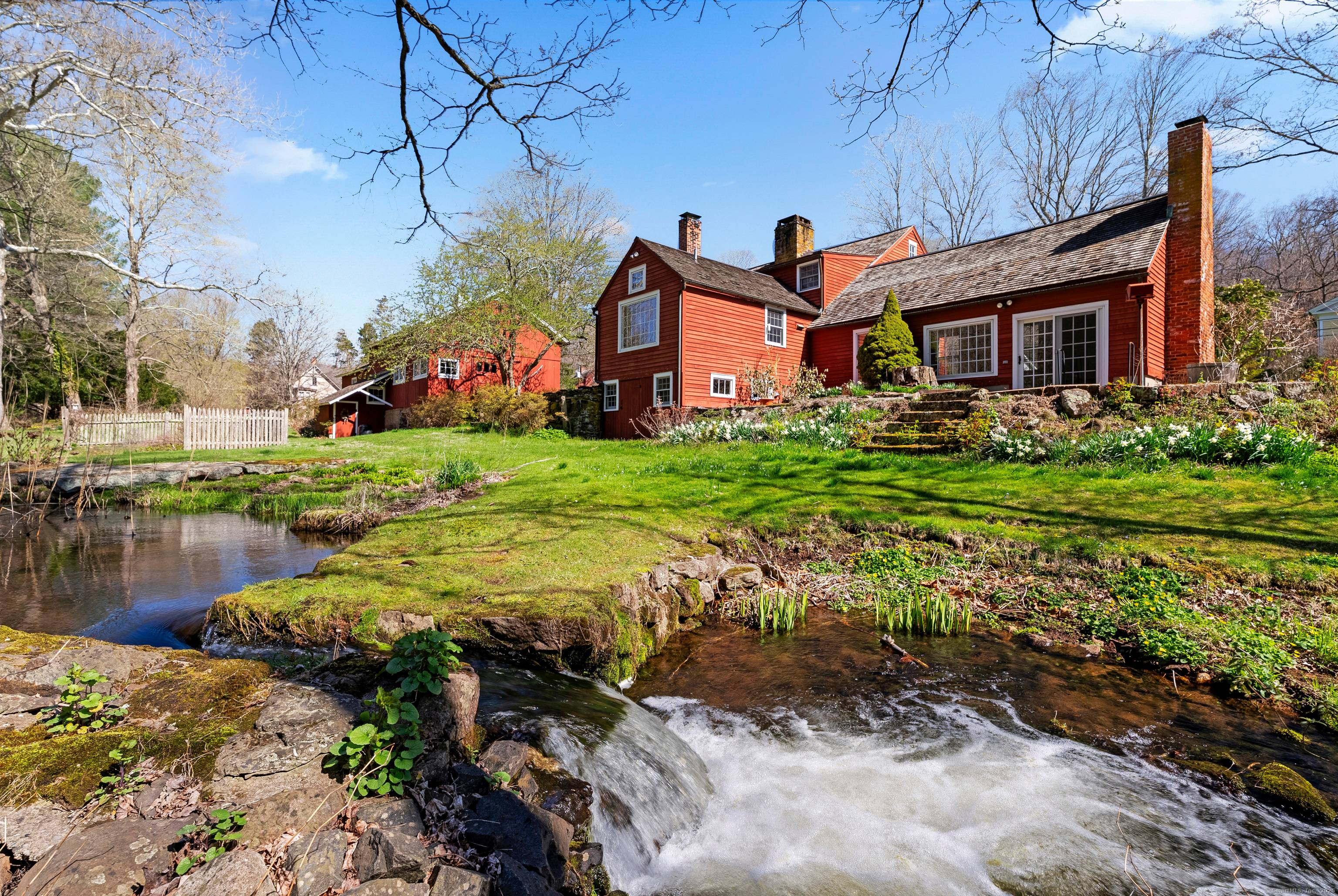Nestled in the Historical District of North Branford, the Timothy Russell house, built in 1762, stands as a testament to timeless elegance.