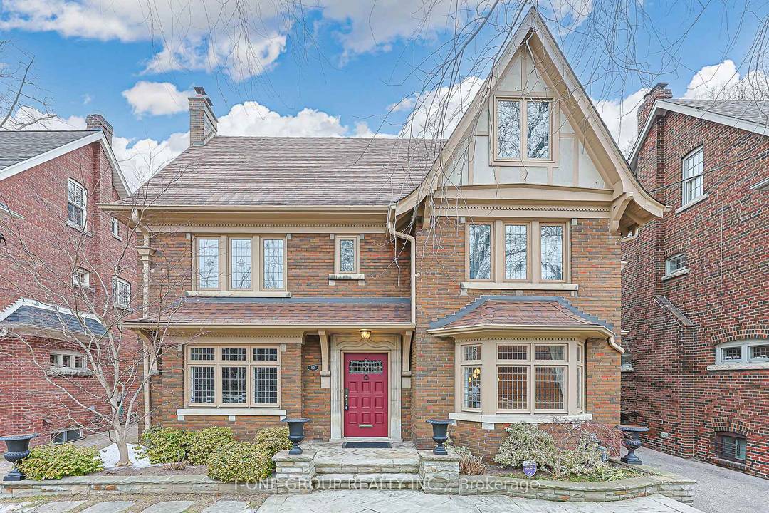 Nestled in the heart of Toronto's prestigious North Rosedale neighborhood, this property is a quintessential rare gem offering timeless elegance on an expansive 46.