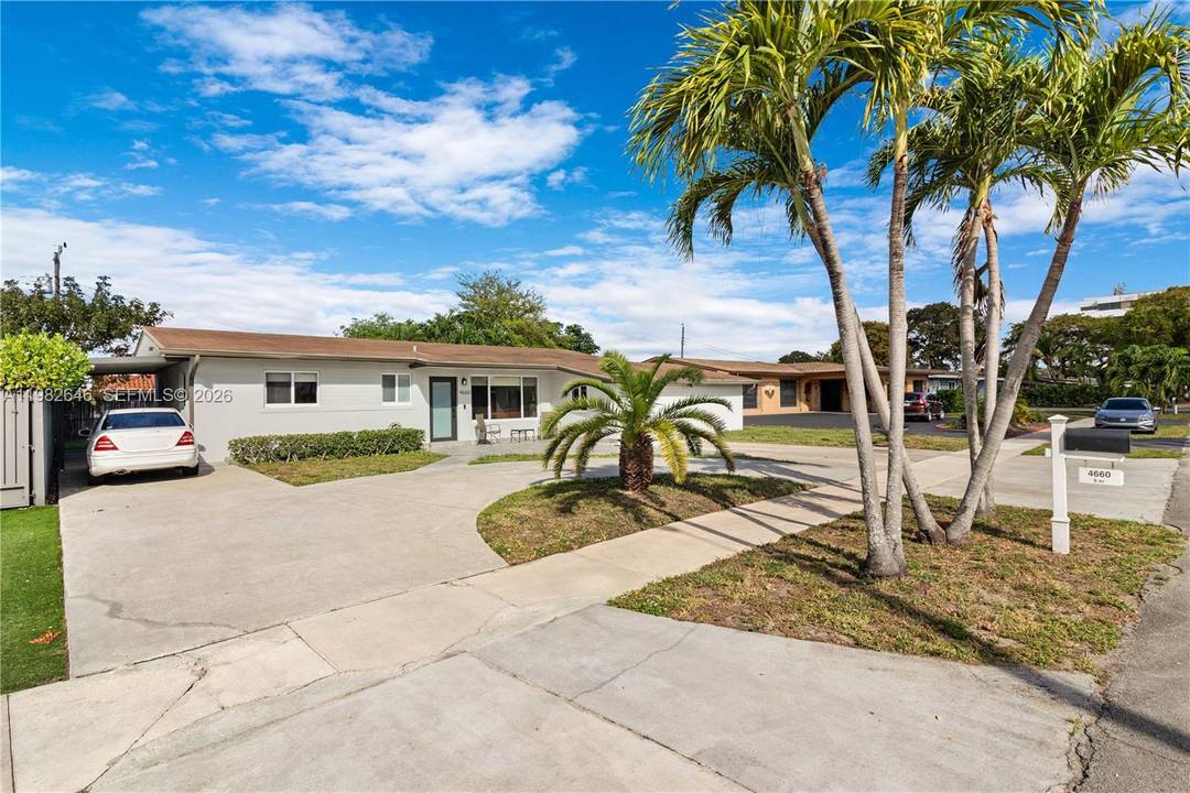 Spacious 4 bedroom, 3 bathroom home with attached in law quarters located in desirable area in Hialeah.
