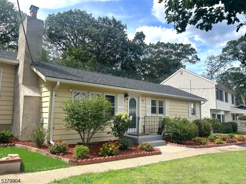 The completely renovated and move in immediate ranch home sets in a 0.