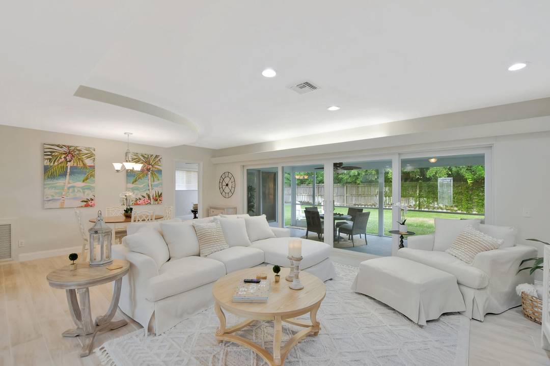 Situated in the desirable East Boca Raton neighborhood of Boca Square, this fully updated single family home offers 3 bedrooms and 2 full baths with impact windows and doors throughout.