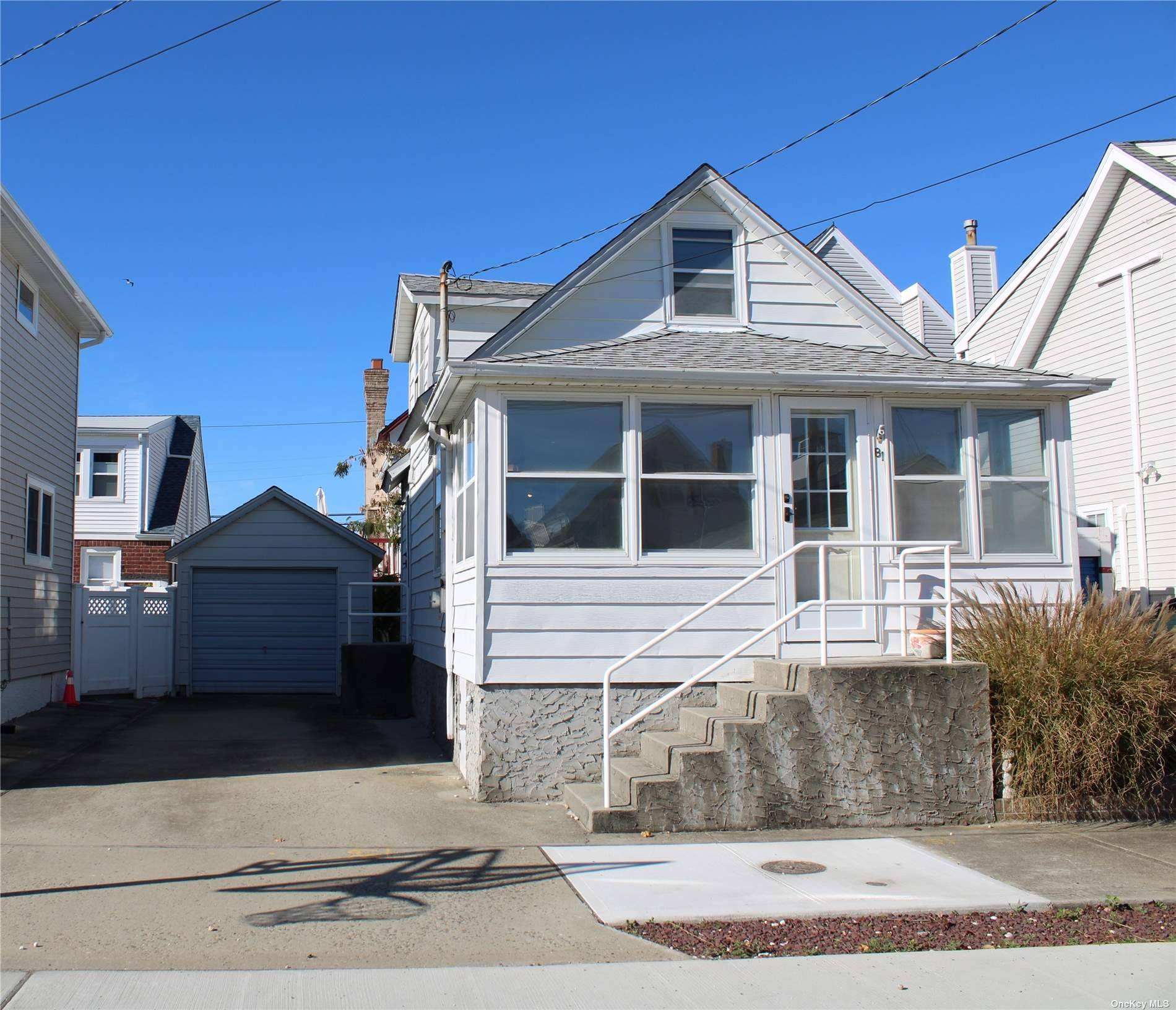 WATCH FULL VIRTUAL TOUR VIDEO You have an option with this property and opportunity to create your own beach home in the charming beach community in Point Lookout, NY.