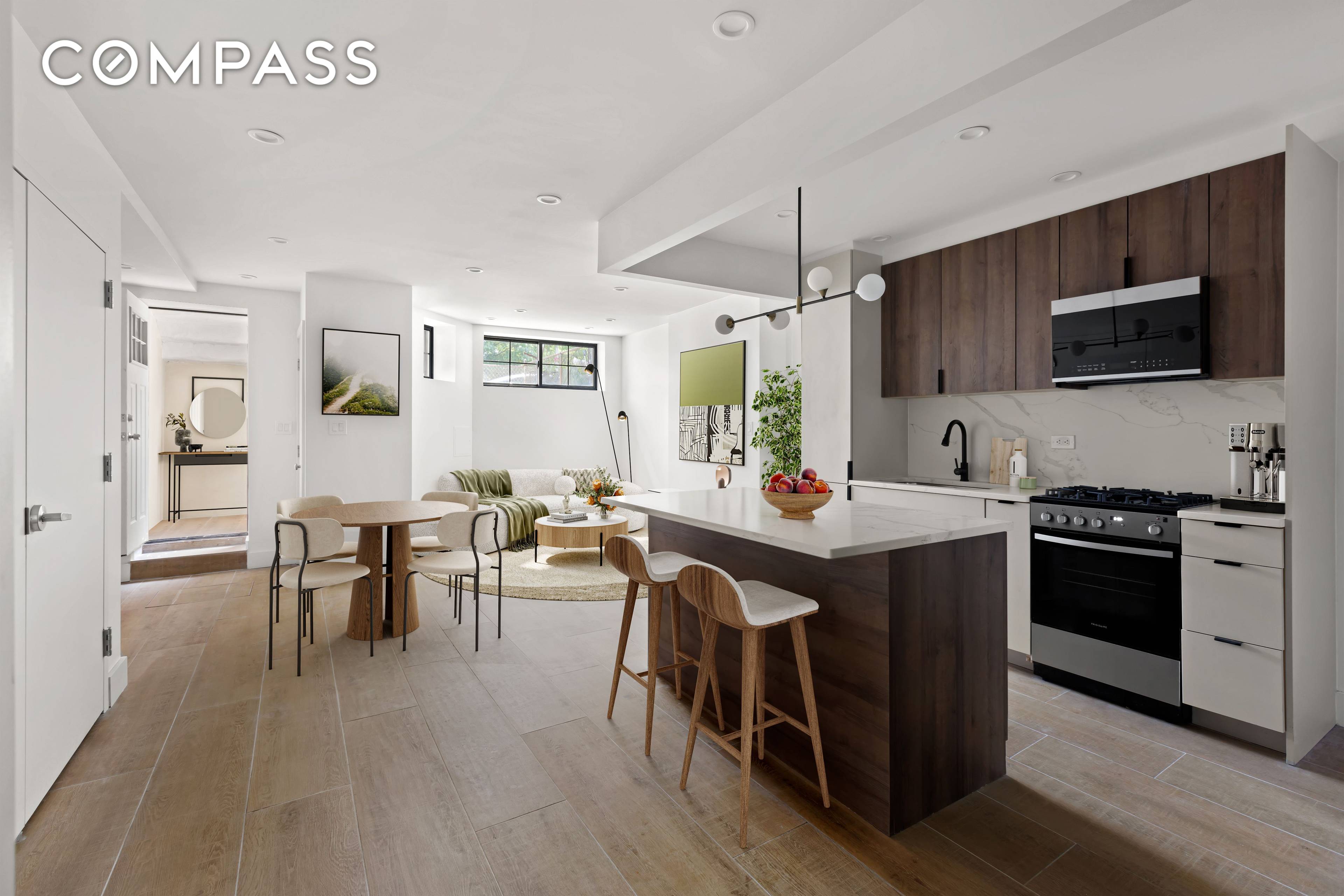 With beautifully renovated interiors, private outdoor space and a perfect park side Long Island City location, this move in ready two bedroom, one bathroom home ticks all the boxes !