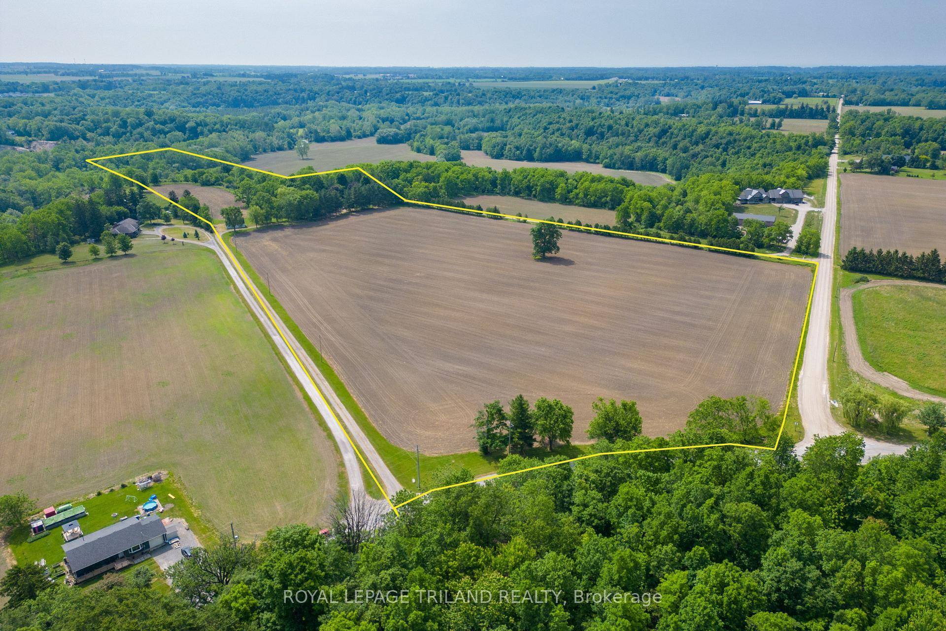 Rare chance to own 26. 5 picturesque acres on Bush Line within St.