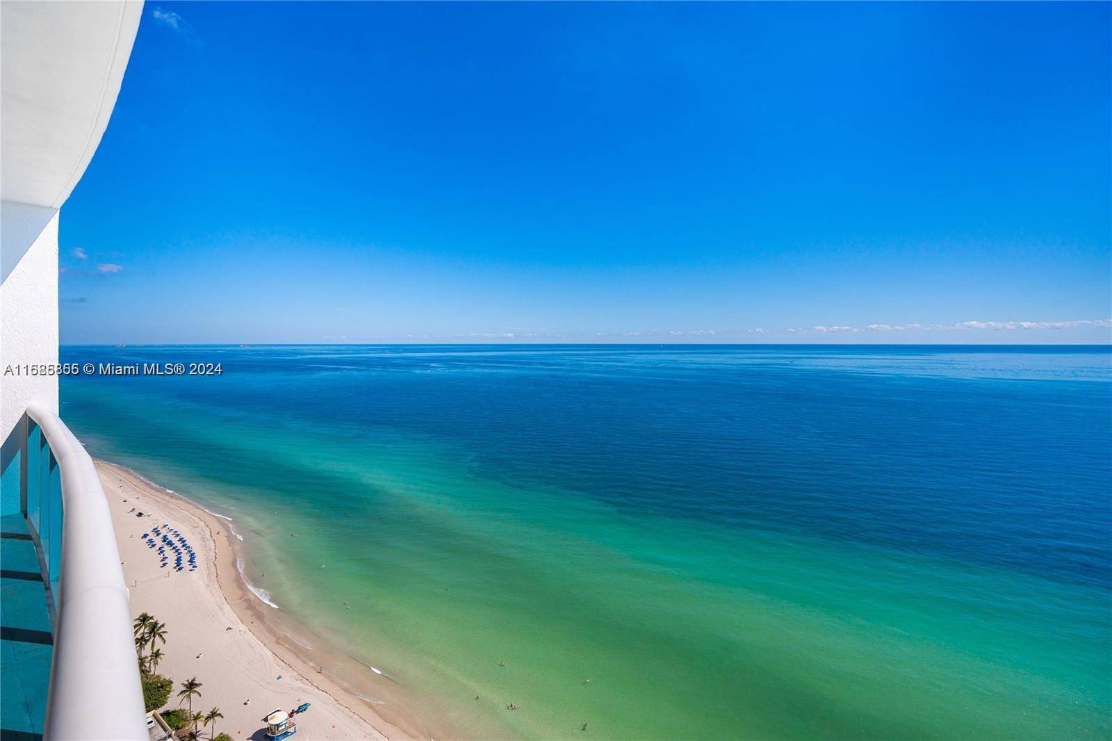 Stunning high floor oceanfront residence in Trump Hollywood !