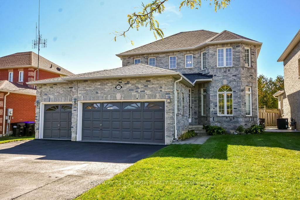 Rare opportunity to purchase a detached 2 storey home with a triple car 27ft by 20ft garage under a million.