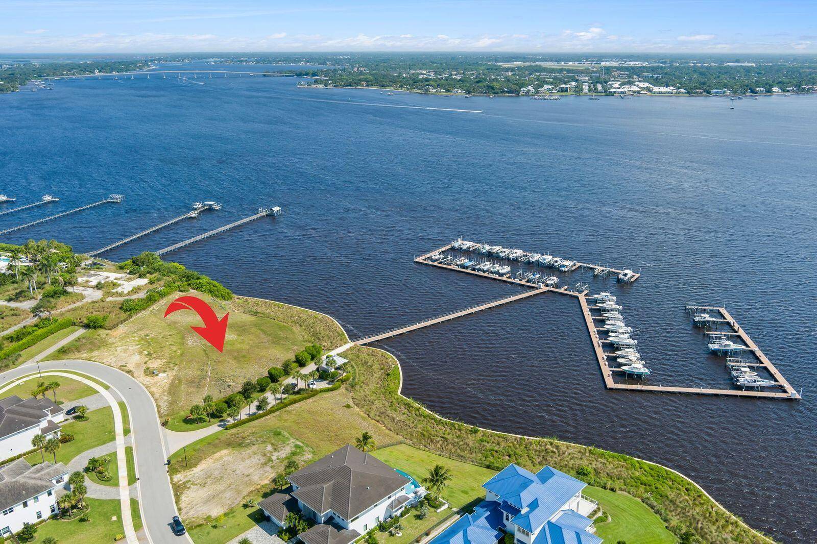 Exceptional opportunity to build your dream home on this prime waterfront parcel in the exclusive gated community of Langford Landing.