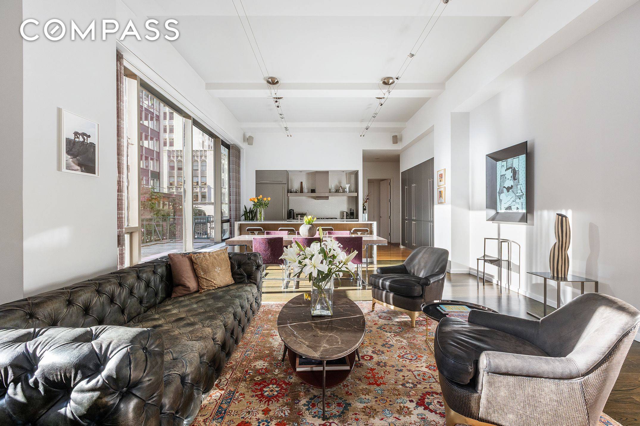 ONE OF A KIND LOFT IN HISTORIC BUILDING HIGHER CEILINGS, BIGGER WINDOWS amp ; PRIVATE KEYED ELEVATOR LANDS IN HOME SPECIAL amp ; RARE, CORNER CONDO w GRAND ENTERTAINING amp ...