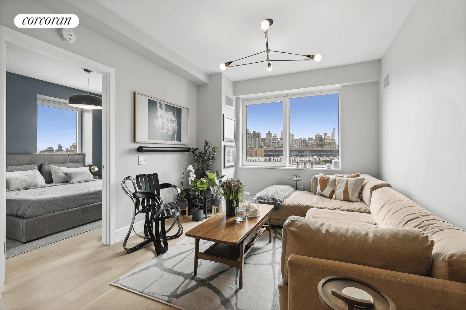 A VIEW FROM EVERY ROOM Welcome to residence 14A at 1399 Park Avenue, a rarely available, two bedroom, two full bathroom, corner condominium home, with southern and eastern exposures just ...