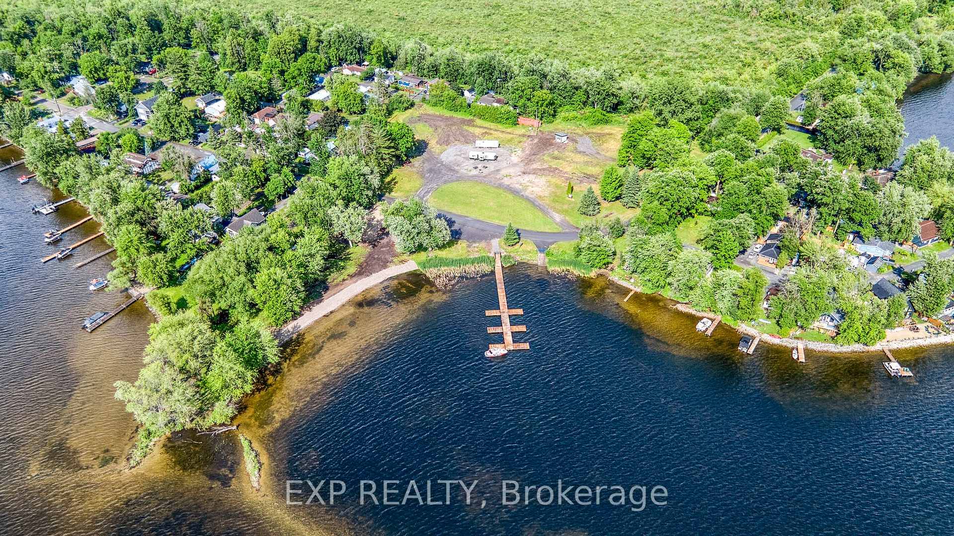 Rare offering of nearly 6 acres of CT zoned land Commercial Tourism just off the Mississippi River, fully approved for 30 seasonal trailer sites with significant potential.