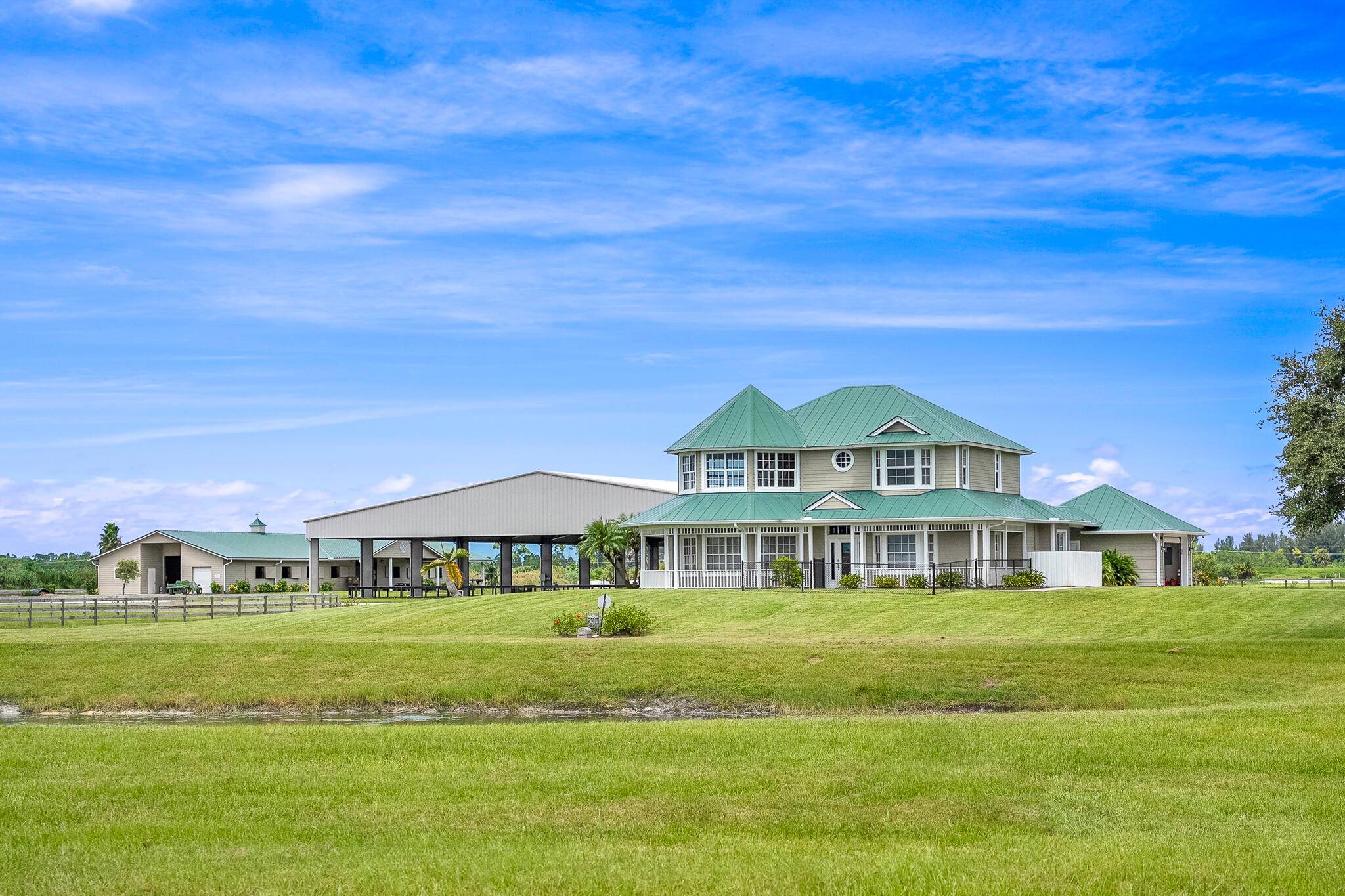Turnkey Equestrian Estate with FULLY FURNISHED Home.