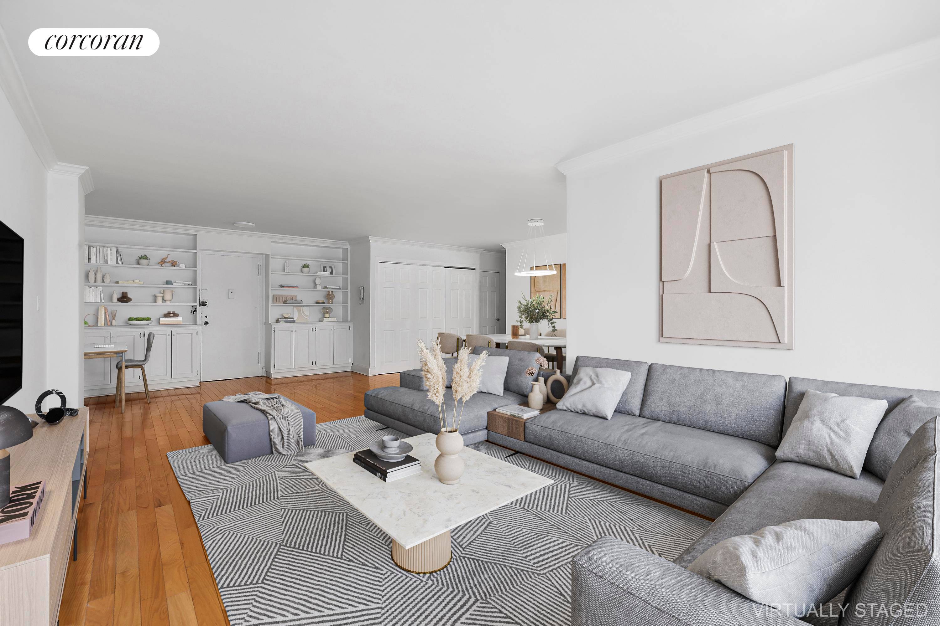BACK ON MARKET ! Light filled with a spacious feel throughout, this enormous one bedroom home approx 900 sq ft provides an amazing value for all that it offers !