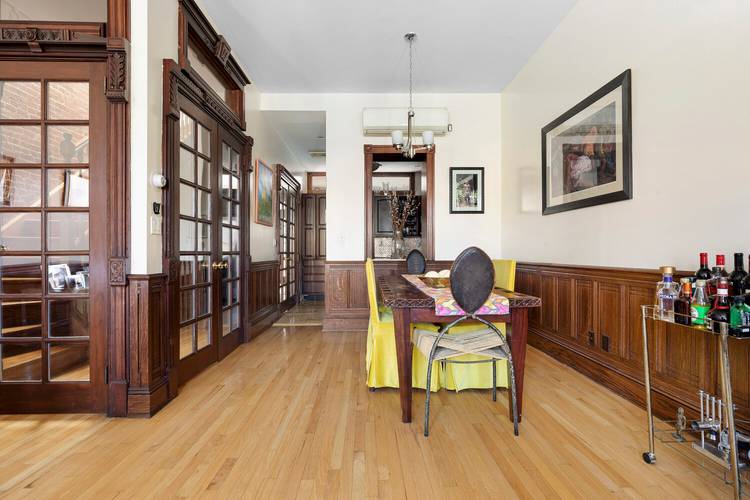 Welcome to this sun drenched duplex 2 bedroom, 2 bathroom rental at 736 Saint Nicholas Avenue, Apt 3, blending classic old world charm with modern updates.