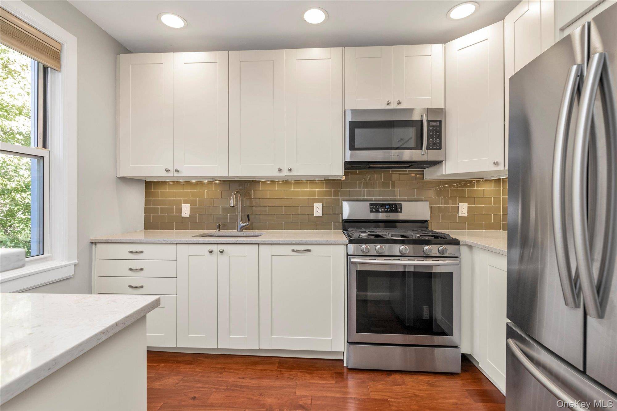Beautifully renovated and move in ready, this bright and spacious 2 bedroom, 1 bath co op in Roslyn Gardens offers modern comfort and easy living.