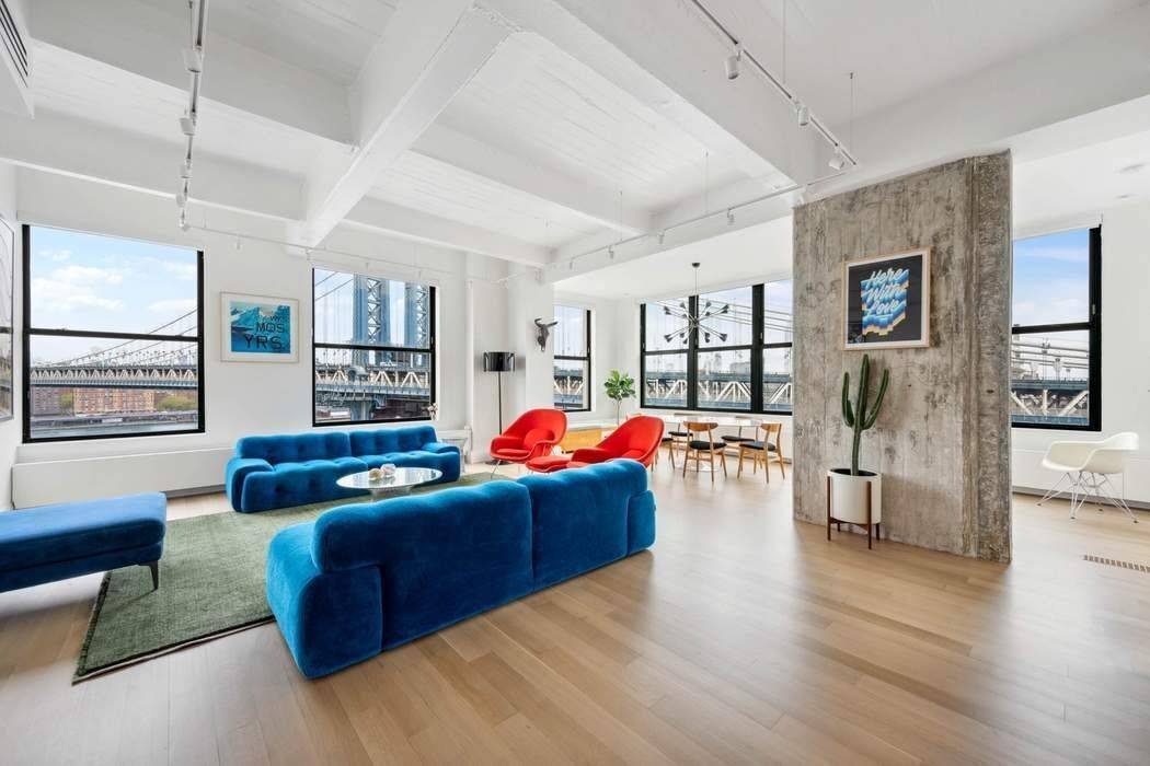 This is a true definition of DUMBO loft living.