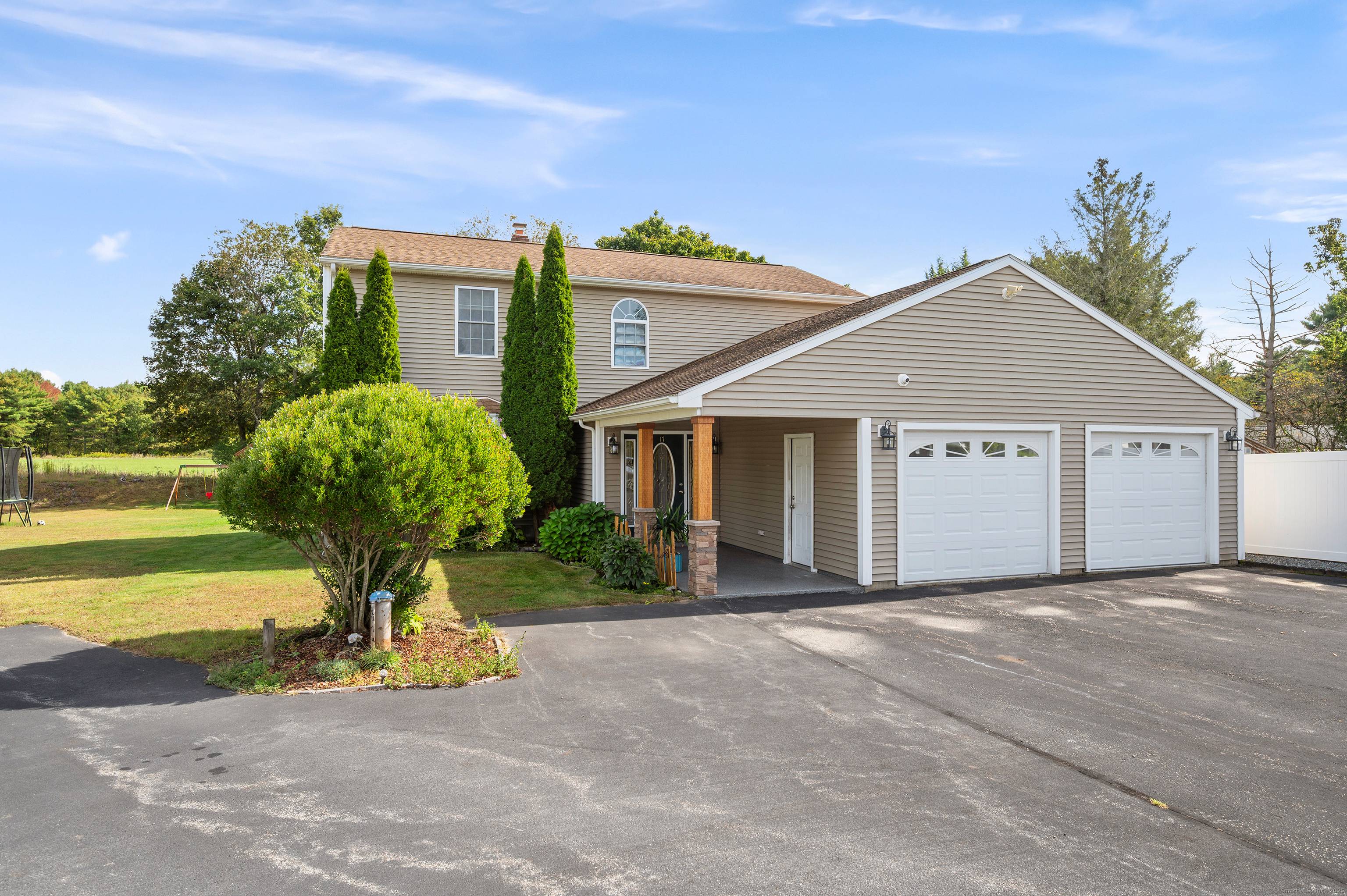 Set back in a cul de sac, this 3 4 bedroom 2 Full Bath Colonial, with nearly 3, 000 square feet of living on 3 levels, is just what you've ...