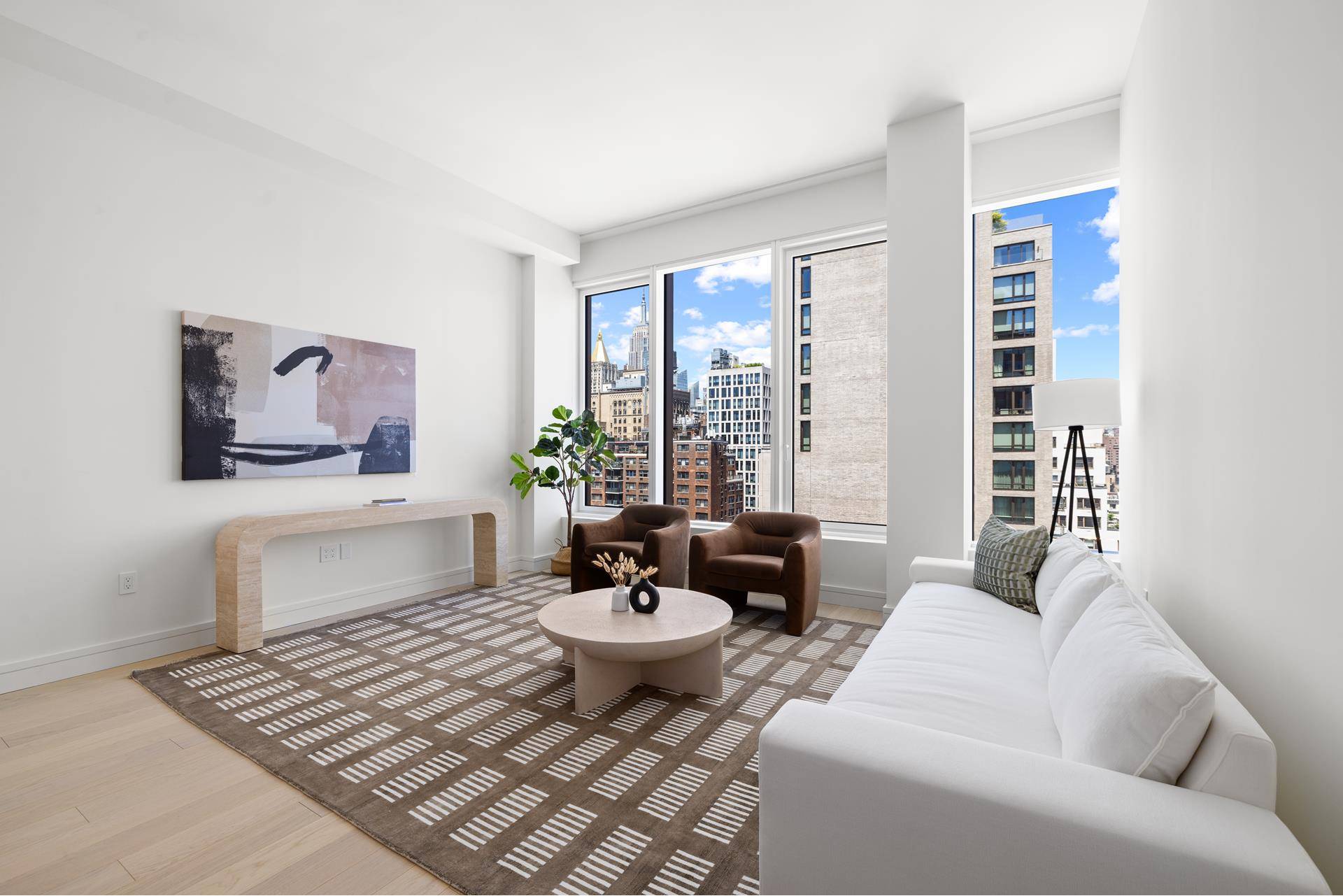 A delicate curve, an elegantly articulated line the exquisite craft of 200 East 20th is expressed through restrained silhouettes, expressive detail and indulgent tactility.