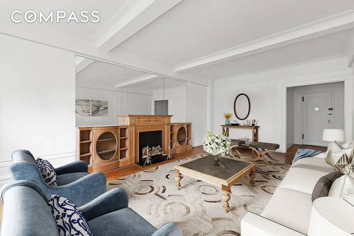 Step into apartment 5D at 250 West 94th Street, nestled within the historic pre war Stanton building.