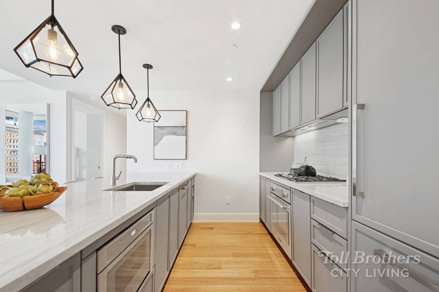 IMMEDIATE OCCUPANCY Residence 11D is a unique 1, 582 SF 3 bedroom 3 bath home with ceilings up to nearly 10.