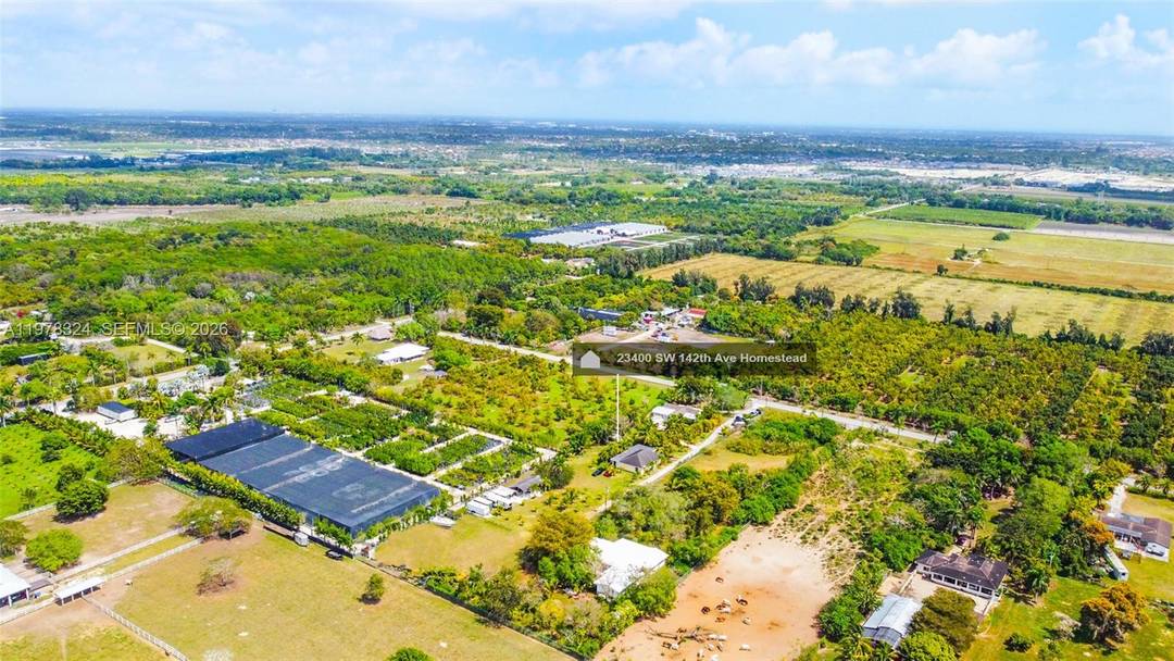 Captivating 3BD 2BA ranch style home situated on nearly 2 acres, featuring a separate 2BD 2BA in laws cottage perfect potential rental income.