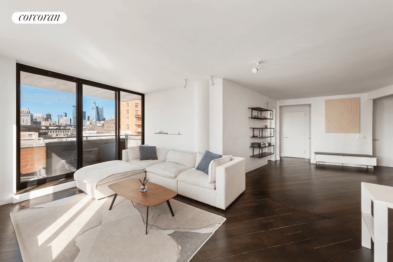 Corner Two Bedroom Condo with Doorman, Balcony amp ; Stunning Views in the Coveted West Village.