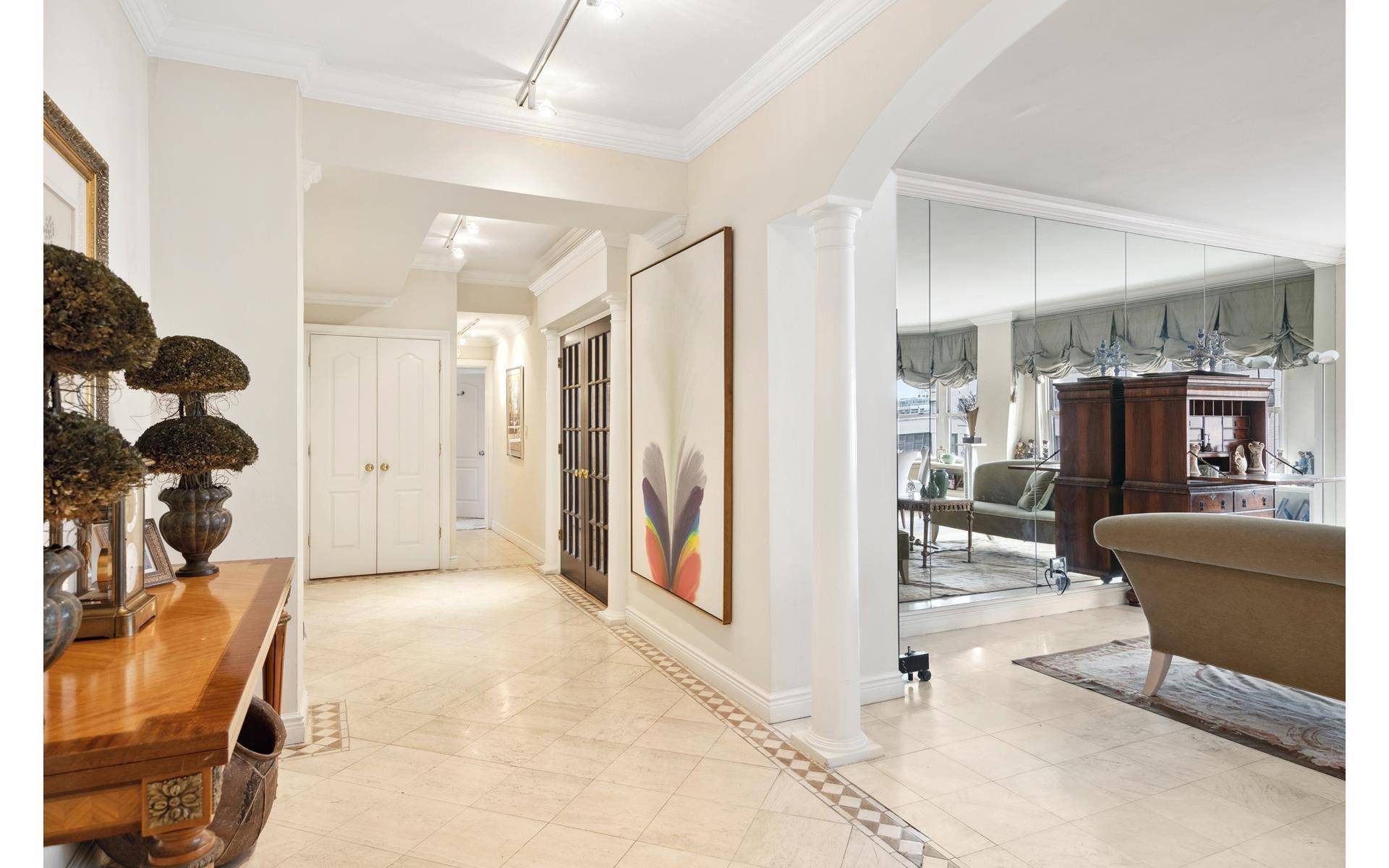 Welcome to a unique seamless combination apartment at reputable 360 East 72nd Street !