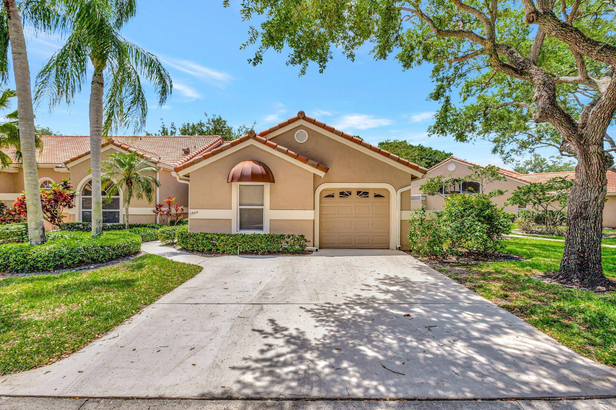 Wonderful end unit one level living.