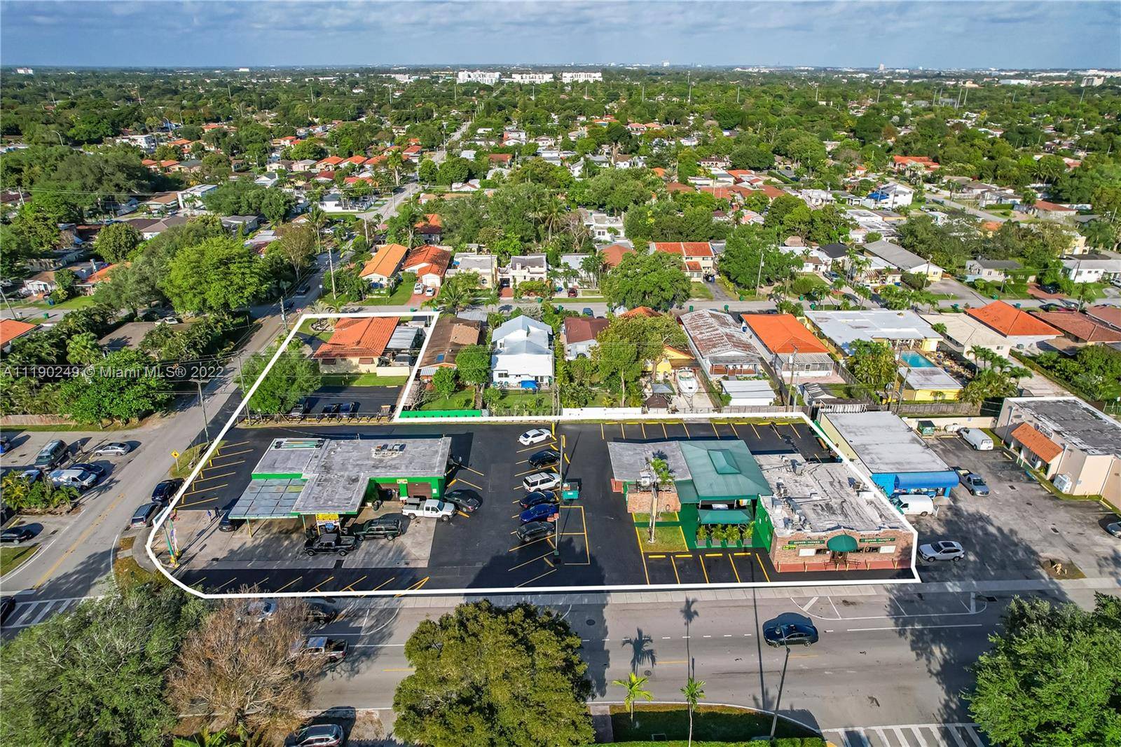 Prime location retail office medical quick service restaurant development site.