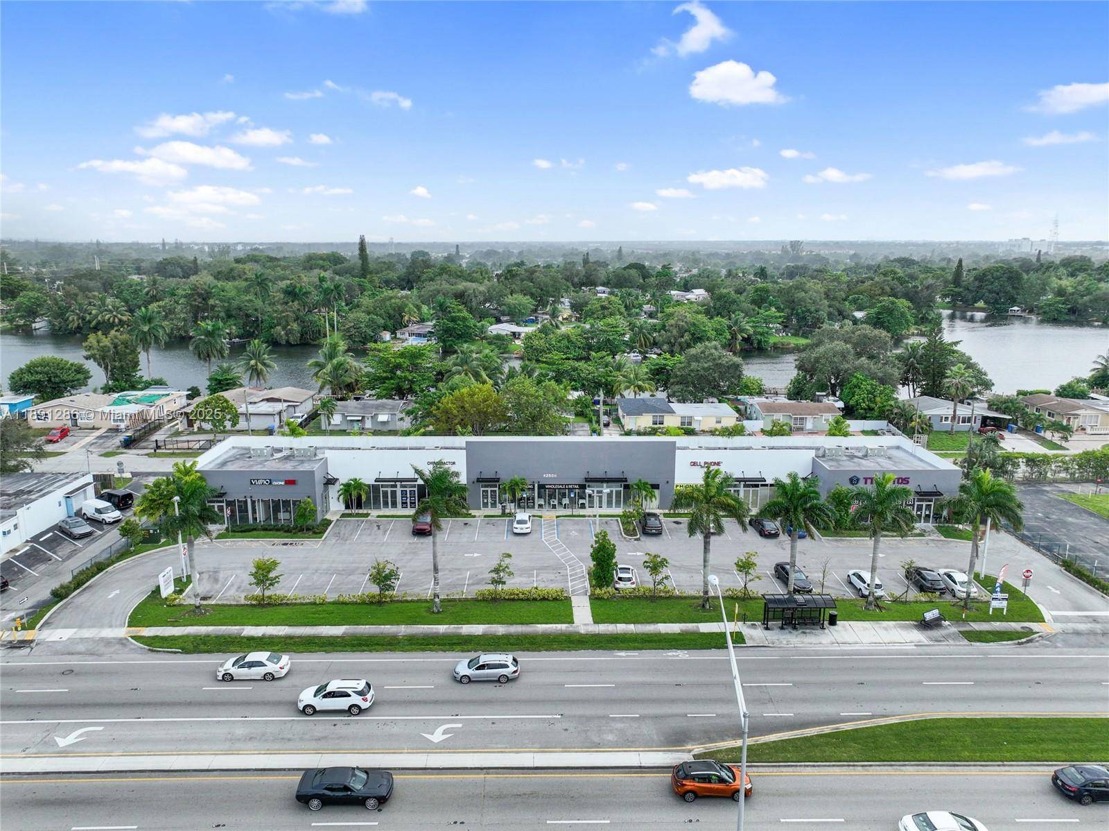 Triple net investment opportunity with this strategically located retail plaza, built in 2022, in the heart of Pembroke Park.