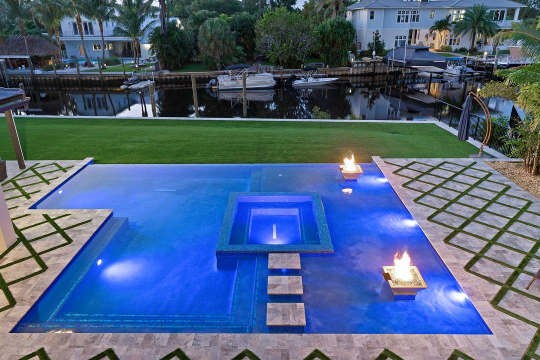 Experience unparalleled waterfront luxury at 261 Old Jupiter Beach Road in prestigious Jupiter, Florida.