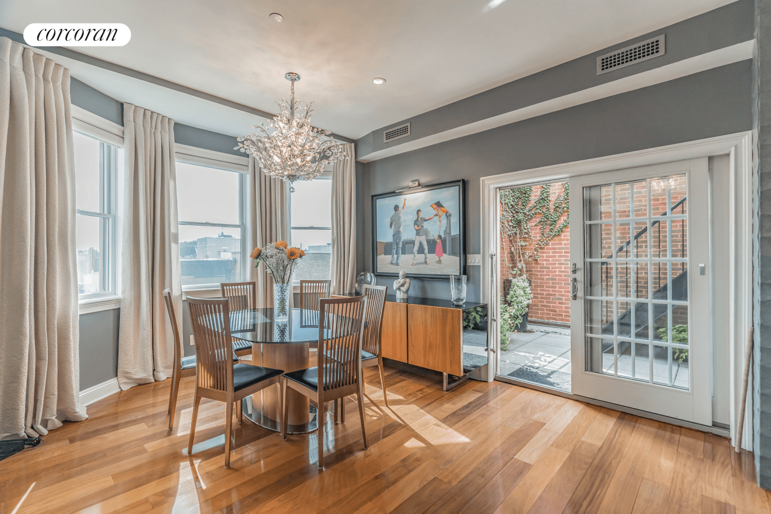The Penthouse at 133 Sterling Place offers a private full floor lifestyle with quality and features thought to be implausible with city living.