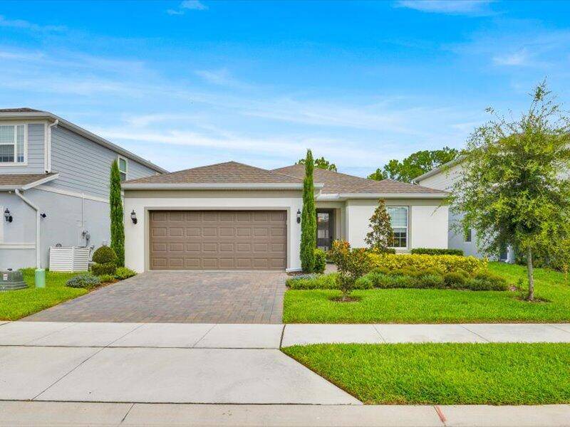Discover this exceptional single story home, featuring three bedrooms and a den, situated in the gated SerenoaLakes community, Enjoy ultimate privacy in a peaceful setting with no neighbors behind the ...