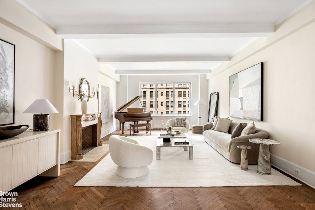 NEW TO MARKET ! A rare and glorious Park Avenue classic 8 into 7 room home with 66 feet of direct Park Avenue frontage offering unusually broad views of the ...