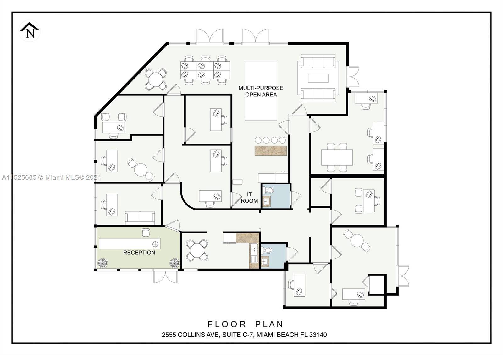 Suite C 7 is a 2, 869 SF is a canvas awaiting your touch of brilliance.