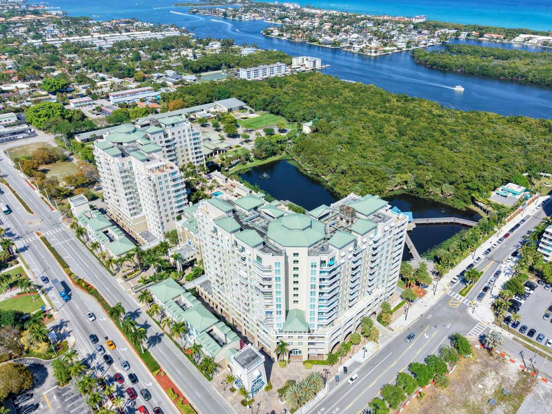 Exquisite SE corner penthouse with sweeping ocean and intracoastal views.