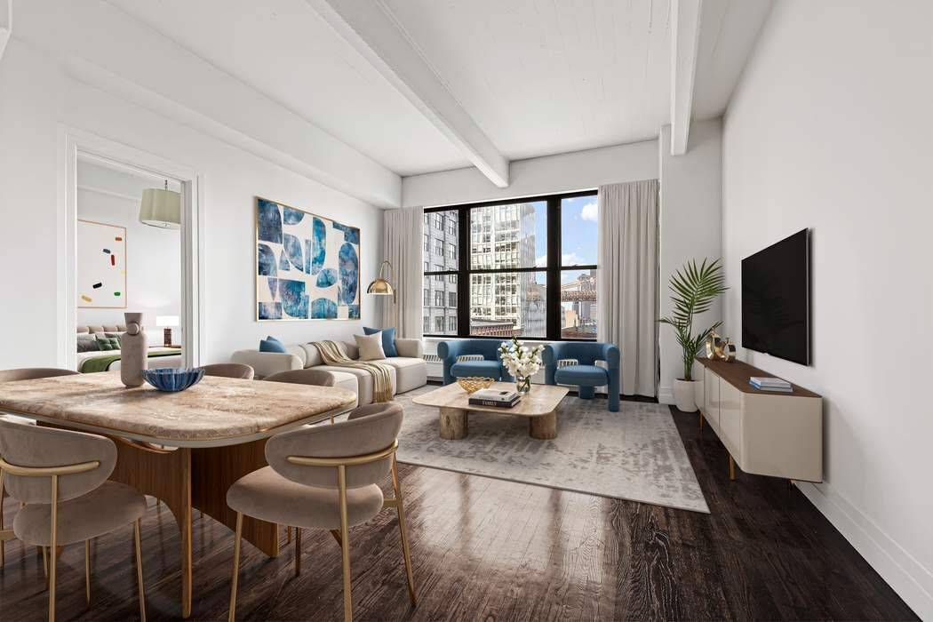 Welcome to 1 Main Street 5K, a stunning home located in one of DUMBO's most coveted buildings, The Clock Tower Condominium.