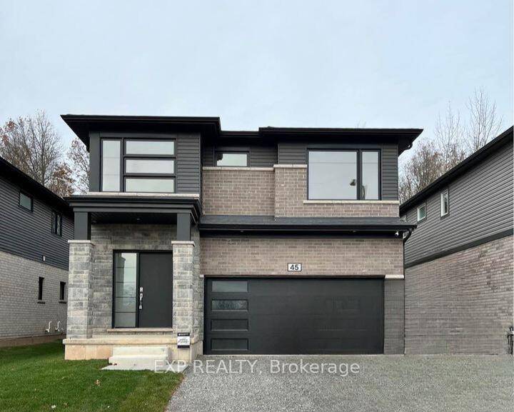 This modern 2 storey home, less than one year old, offers over 2, 600 sq.