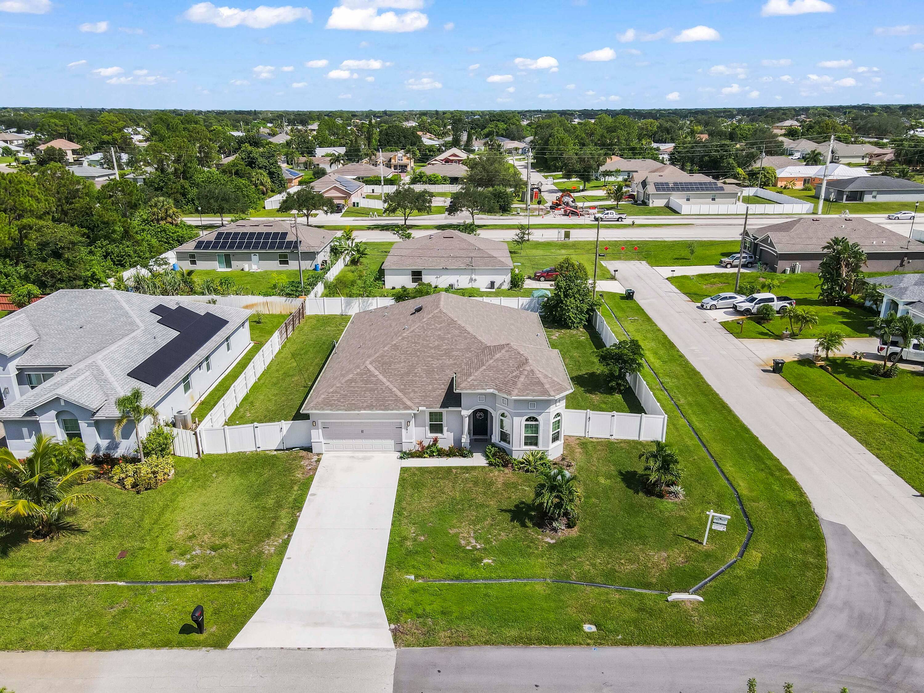 Spacious 5 bedroom, 3 bath single story home with an additional office den, offering 2, 592 sqft of living space on a corner lot with no HOA.