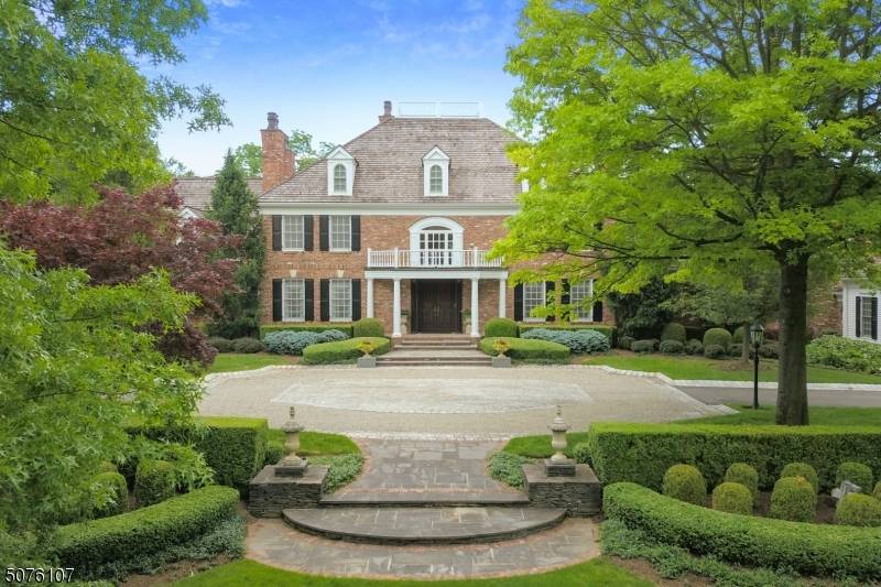Once in a lifetime opportunity to live the Dream, impeccable ALL BRICK GEORGIAN COLONIAL ESTATE sits on 5 totally level acres surrounded by mature trees with extensive landscaping for extraordinary ...