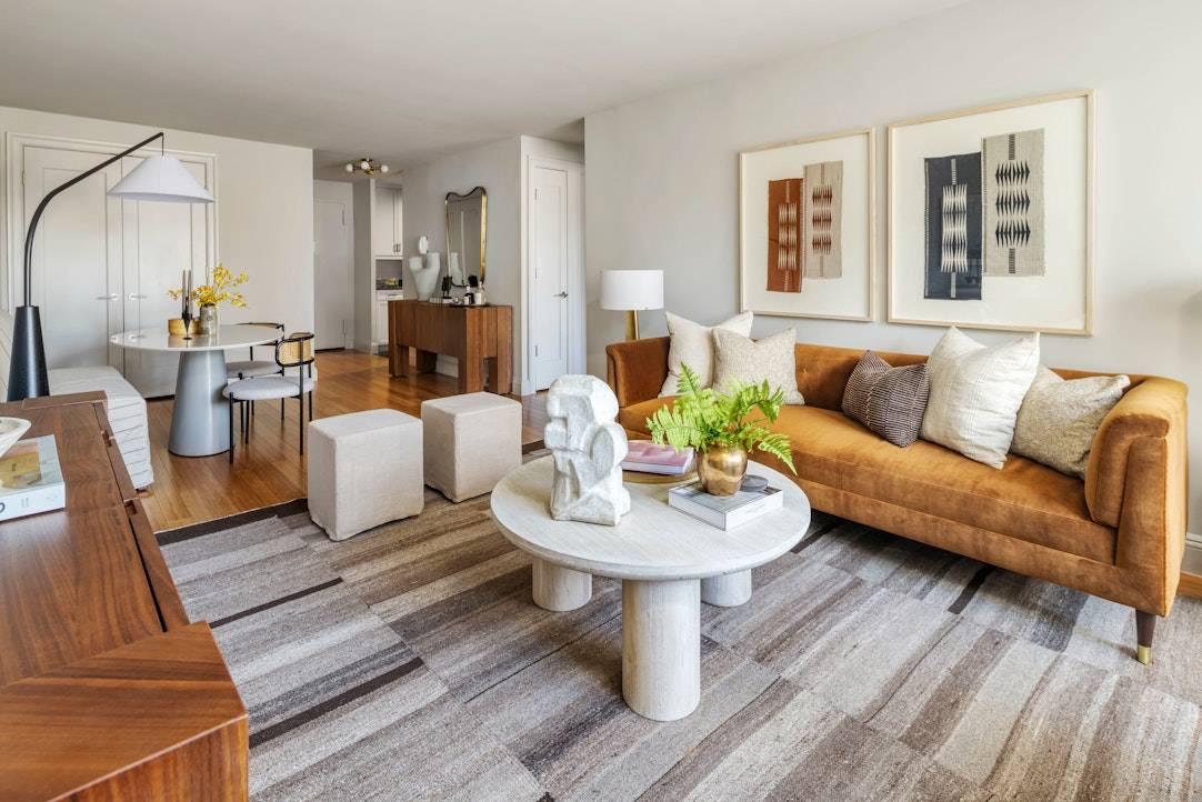 Residence 1031 is a corner home with both southern and western exposures.