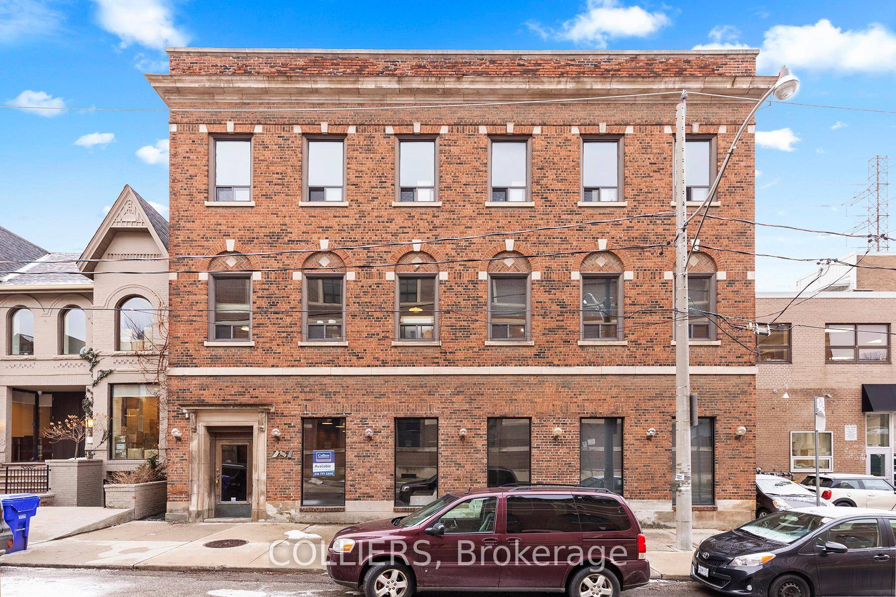 Suite 202 offers a unique opportunity to work in one of the few remaining historic post and beam buildings in Midtown Toronto.